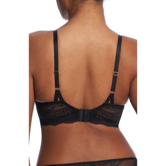 🆕 NATORI Breakout Full Contour Underwire Bra Black 34DD #731319 - Picture 4 of 9